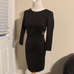 Forever 21 Classic Black Long Sleeve Dress